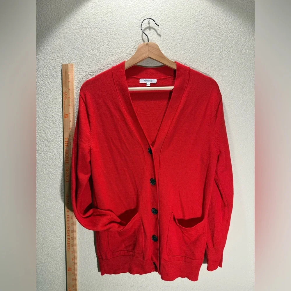 Madewell 100%-merino wool Cardigan – Size S - Picture 6 of 11